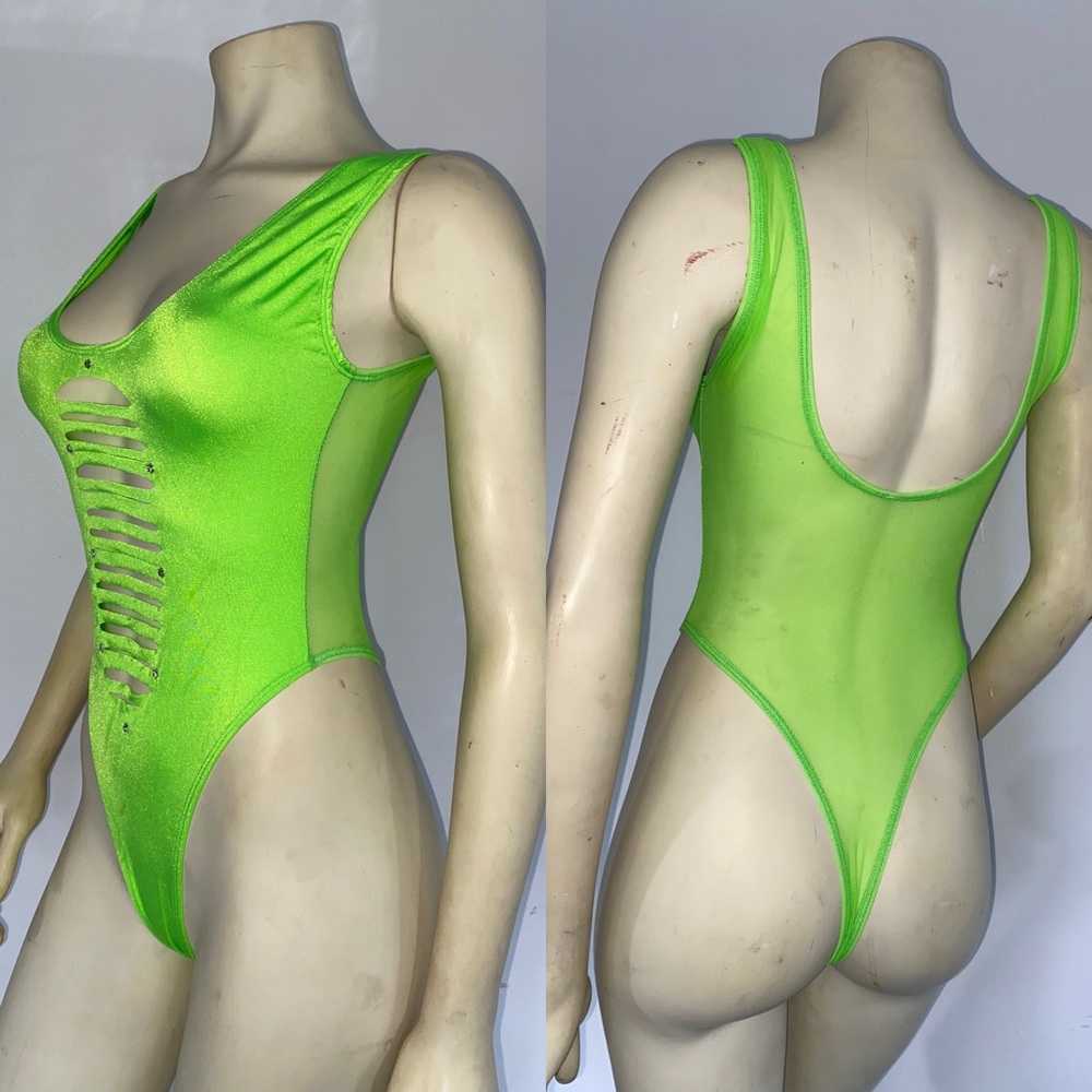 Sexy Neon Bodysuit 💚